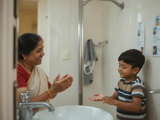 autism daily learning handwashing routine jeevaniyam
